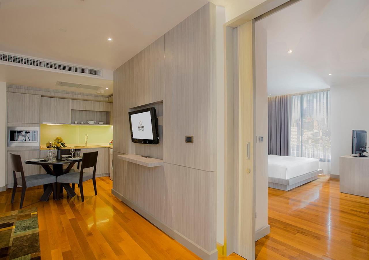 Fraser Suites Sukhumvit Bangkok Exterior foto A two-bedroom apartment at the hotel