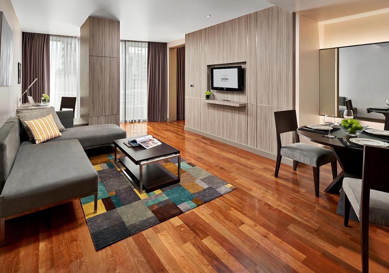 Fraser Suites Sukhumvit Bangkok Exterior foto Living room